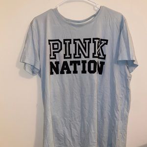 Victoria Secret pink short sleeve T-shirt